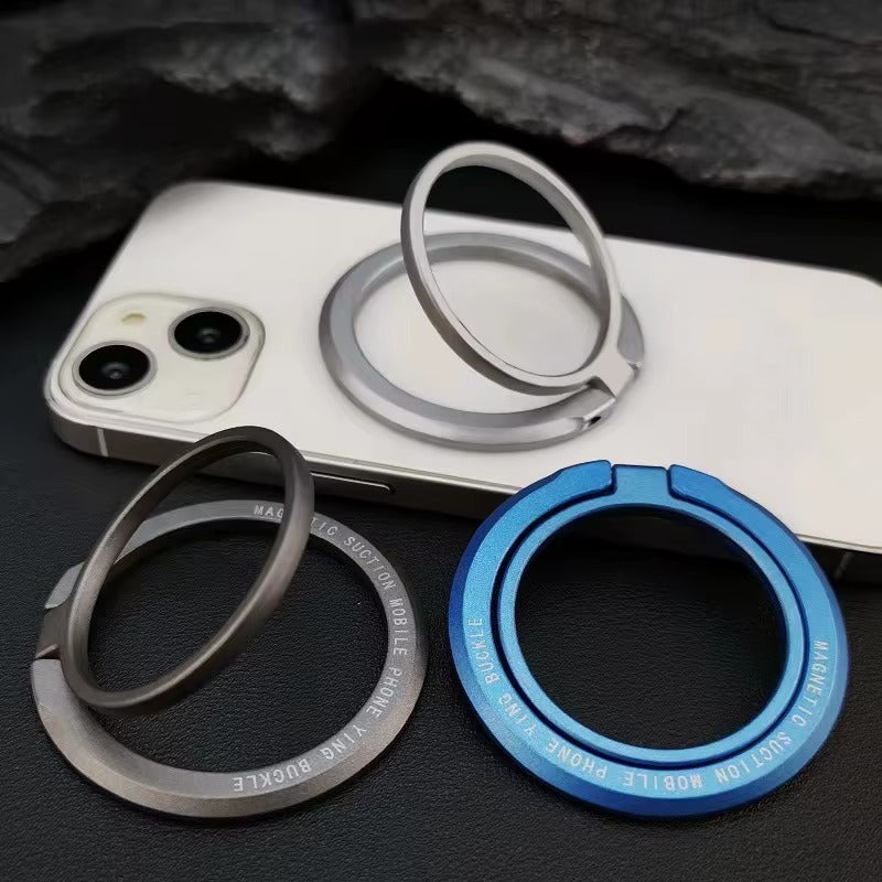 Premium Magnetic Phone Ring Holder - 360° Rotation Stand